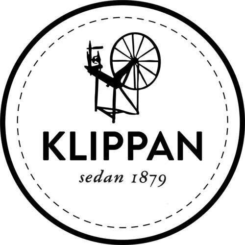 Klippan Chevron Luxus-Wolldecke Gelb