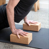 Kork Yoga-Blöcke. 2er Set